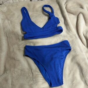 Aerie crinkle cut bikini size medium